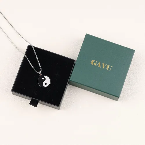 Miniatura 7 de GAVU Collar Fengshui Yin Yang para hombre