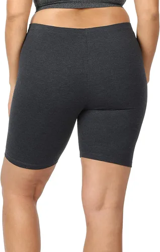 Miniatura 2 de Leggings deportivos para mujer & Plus de algodón suave elástico hasta la rodilla