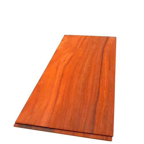 Padauk Tablones de Madera Dura - Paquete de 2 Tablones de Madera Padauk Sin Terminar - 1/8'' (3mm) 100% Madera Dura Pura - Tablones para Grabado