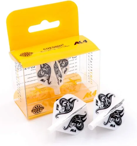 Miniatura 20 de CUESOUL TERO AK4 Plumas para dardos Forma estándar/Forma escudo/Forma diamante Forma estándar-águila azul