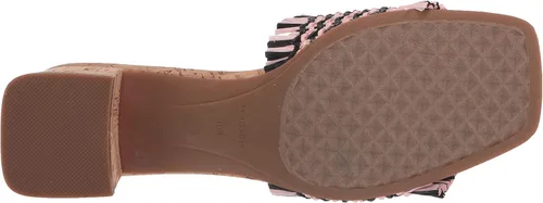 Miniatura 4 de Aerosoles Sandalias de tacón Rufina para mujer, Rosa Combo Rafia Vegana