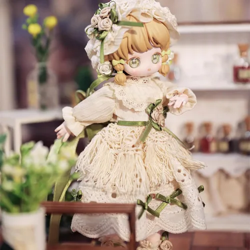 Miniatura 5 de CALEMBOU BJD - Caja ciega de la serie Tesoros Vintage de 5.9 in, muñeca articulada de bola, linda muñeca de vestir con articulaciones, colección