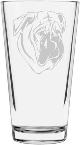 Miniatura 32 de Perro de Presa Canario - Vaso de pinta personalizado con temática de perro grabado multiusos, 16 onzas