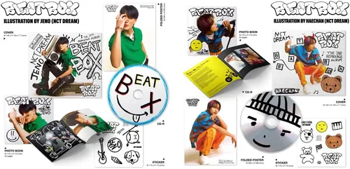 Miniatura 3 de dreamus NCT Dream el segundo álbum de reenvasado Beat Box versión Digipack + Póster plegado. (portada aleatoria)