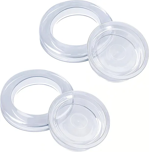 Juego de 2 anillos de silicona de 2 pulgadas para sombrilla de mesa de patio, tapón y tapa de anillo de agujero de sombrilla, tapón de sombrilla de