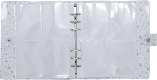 Miniatura 6 de Álbum de fotos de PVC transparente con purpurina de 3 pulgadas para cámara Instax Fujifilm, soporte para tarjeta fotográfica Kpop, portatarjetas