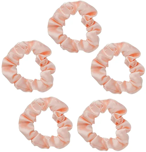 Miniatura 35 de Kitsch Coleteros de satén para mujer, sin arrugas, control de encrespamiento, más suave que la seda para todo tipo de cabello, accesorios elegantes