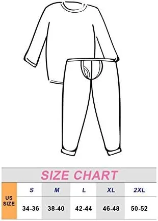 Miniatura 5 de Basico de los hombres 2pc Long John térmica ropa interior 100 algodón