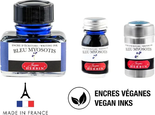 Miniatura 8 de Herbin Hb13015 - Tinta tradicional (para plumas estilográficas, bolígrafos de vidrio y bolígrafos falsos), 1.0 fl oz (1.0 fl oz), "Forgotten Grass