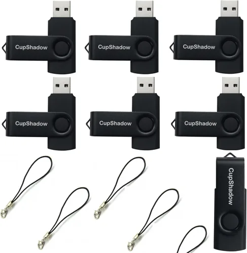 Miniatura 6 de lcwamy - Unidad flash USB de 8 GB, paquete de 15 unidades flash USB a granel USB2.0 8 GB Unidad flash a granel unidad de pulgar 15 unidades flash