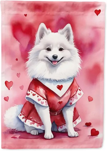 Miniatura 12 de Caroline's Treasures DAC5292CHF - Bandera de Border Collie My Valentine House para porche, grande, con manga para porche, para colgar en la pared