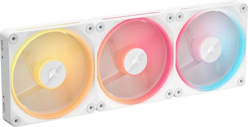 Miniatura 12 de CORSAIR iCUE Link LX120-R RGB Ventilador PWM invertido de 4.72 pulgadas (120 mm) – Ventilador individual – Bajo ruido, rodamiento de cúpula