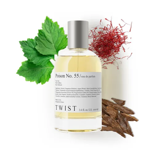 Miniatura 133 de Twist Wood No. 28 - Eau De Parfum Inspirado en T. Ford Oud Wood, Perfume de Larga Duración para Hombres y Mujeres, Sin Parabenos, Vegano