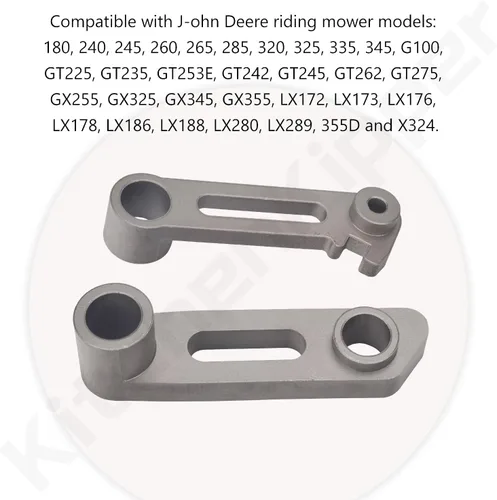 Miniatura 8 de M136635 M143350 - Tensor de brazo tensor y buje de reconstrucción compatible con modelos de tractor y cortacésped John D-eere 48C 54C GT LX GX