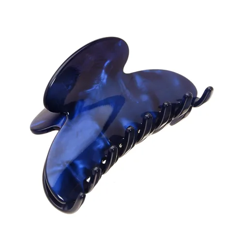 Miniatura 24 de France Luxe Pinza de pelo francés para mujer, pinza de alta costura mediana para cabello grueso o fino, agarre fuerte antideslizante, ligero, diseño