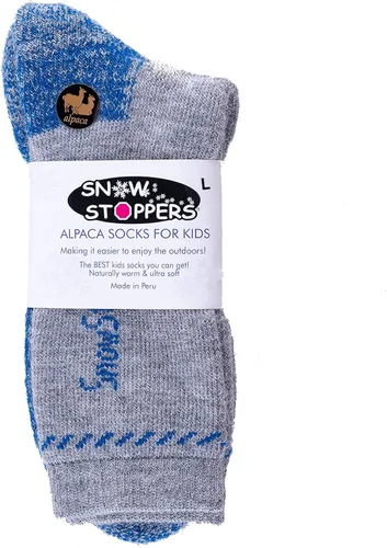 Miniatura 3 de SnowStoppers Calcetines de lana de alpaca prémium para niños