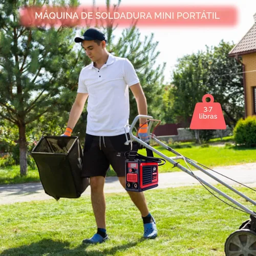 Miniatura 6 de Máquina de Soldadura, Máquina Soldadora MMA-250A 110V Mejorada, Soldadora de Electrodo Portátil IGBT con Pantalla Digital LCD, Soldadora de Arco