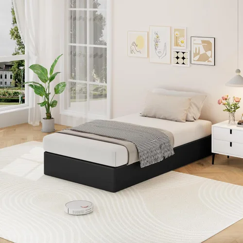 Miniatura 2 de Awesofurni Somier de Perfil Alto de 10 Pulgadas para Cama Individual, Somier de Cama Individual de 10 Pulgadas Solo, Base de Colchón de Perfil Alto