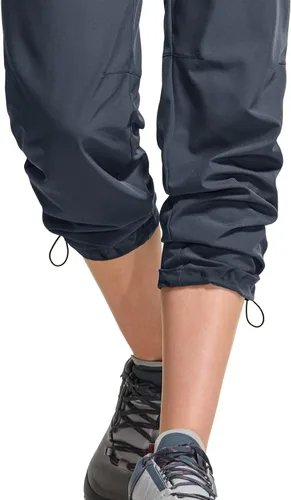 Miniatura 7 de CQR Pantalones de senderismo para mujer, pantalones cargo elásticos ligeros con bolsillos con cremallera, pantalones deportivos resistentes al agua