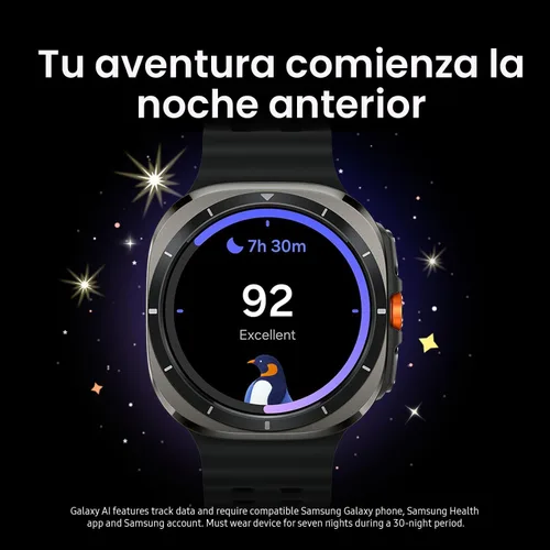 Miniatura 3 de Samsung Galaxy Watch Ultra (2025) 47mm LTE Smartwatch, Carcasa de Titanio, Entrenamiento Avanzado del Sueño, Entrenador de Carrera, Puntaje