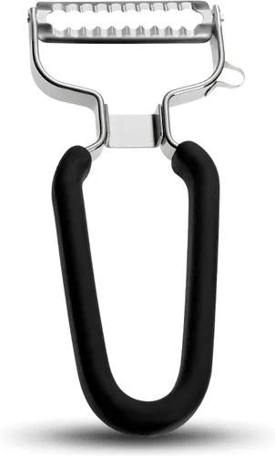 Miniatura 9 de LURCH Alemania Pelador Universal de Verduras en Y de Acero Inoxidable Ultra Afilado para Papas, Todas las Frutas y Verduras Mango Antideslizante