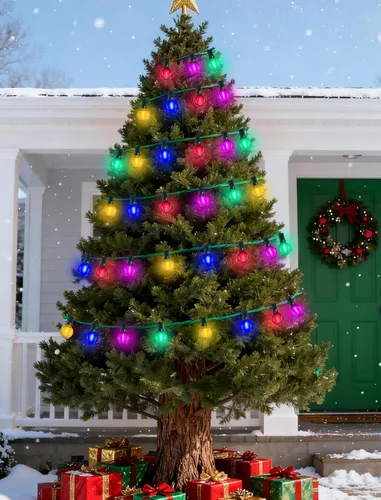 Miniatura 5 de Paquete de 25 bombillas LED multicolor G40 de repuesto, base de candelabro E12/C7, bombillas LED globo Edison inastillables para cadena de luces