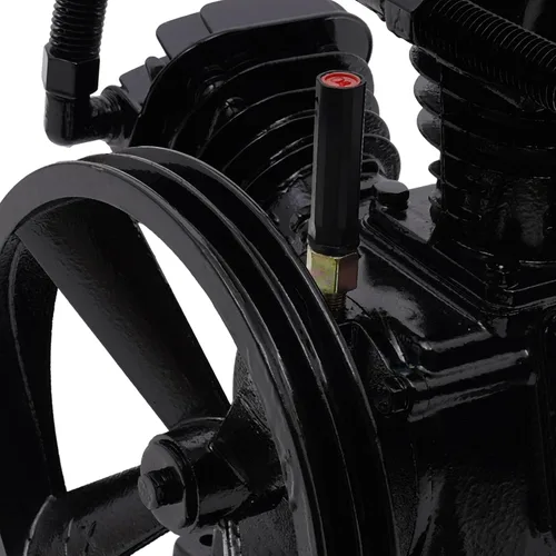 Miniatura 8 de Bomba de compresor de aire de servicio pesado 4-5HP, bomba de compresor de hierro fundido de 3 cilindros 10-12 CFM con filtros de aire triples
