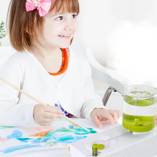 Miniatura 9 de Enjuagadora de pinceles de pintura, máquina de enjuague de pinceles de pintura, herramienta de enjuague de ciclo de agua dulce para pincel