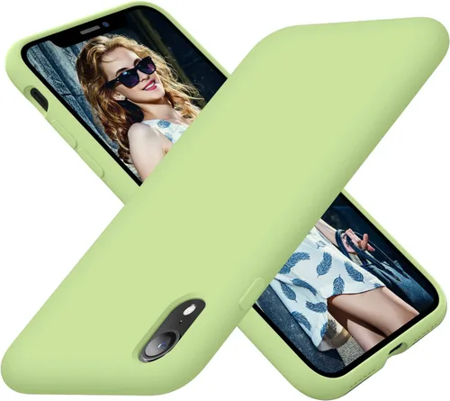 Miniatura 11 de Cordking - Carcasas para iPhone XR, de silicona muy delgada, a prueba de golpes, con forro de microfibra suave a prueba de rayones, de 6.1 pulgadas