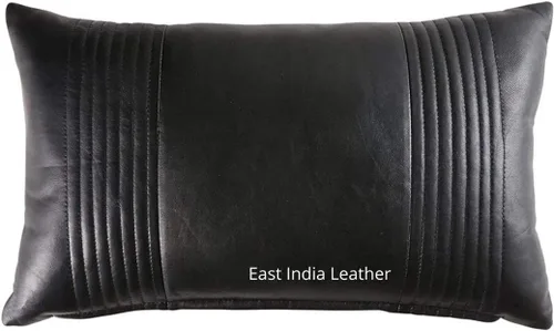 Miniatura 9 de East India - Funda de almohada de piel de cordero auténtica, 10 x 18 pulgadas, funda para almohadas lumbares, fundas de cojín gruesas y suaves