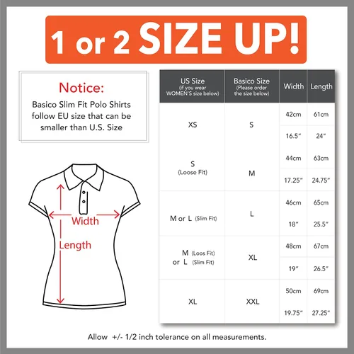 Miniatura 7 de FRESH TEE Polo de manga corta para mujer 100% algodón ajustado para mujer (EE.UU., Alpha, S, regular, regular, gris mezcla), Gris Melange, Pequeña