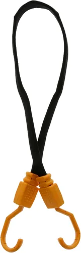 Muddy - Cuerda elástica plana para exteriores de 1 pulgada de ancho, resistente, duradera, fiable, resistente a la intemperie, versátil con ganchos