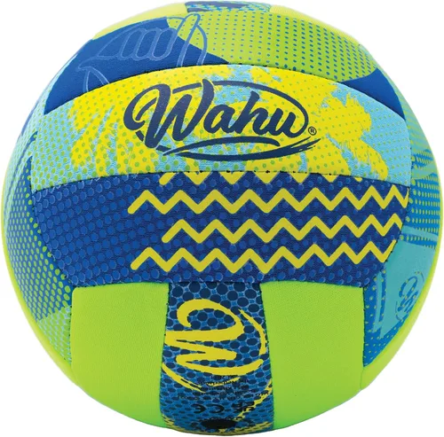 Miniatura 8 de Wahu Paquete de juego de deportes de piscina 3 en 1 con juego de baloncesto, voleibol y pelota de remo Multicolor