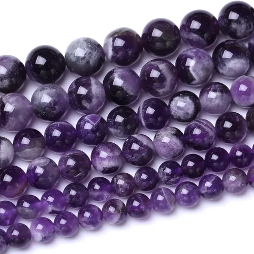 Miniatura 52 de 60 cuentas de piedra de lapislázuli de 0.236 pulgadas (0.236 in), cuentas de piedras preciosas naturales, cristal curativo, energía curativa, Piedra