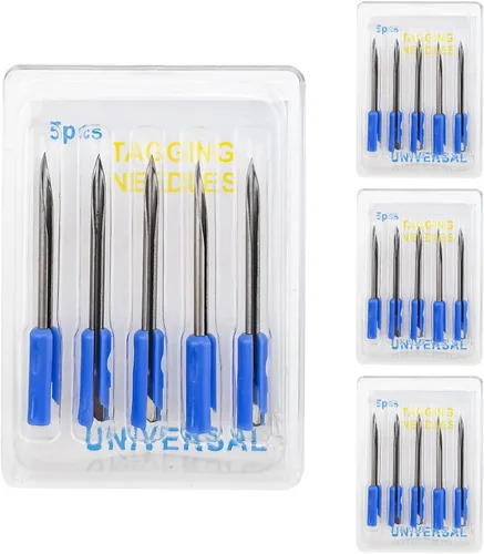 Kit de reemplazo de agujas de pistola de etiquetado de 20 piezas para uso con pistola de etiquetas de precios para etiquetadora de ropa