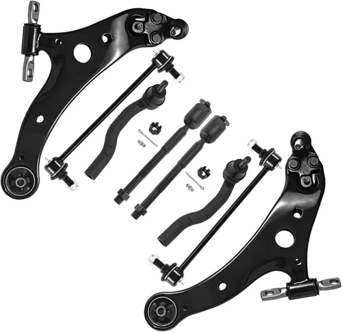 Miniatura 91 de Detroit Axle - Kit de brazos de control de extremo delantero de 8 piezas para Dodge Dakota 00-04, Durango 00-03, 4 brazos de control superior e