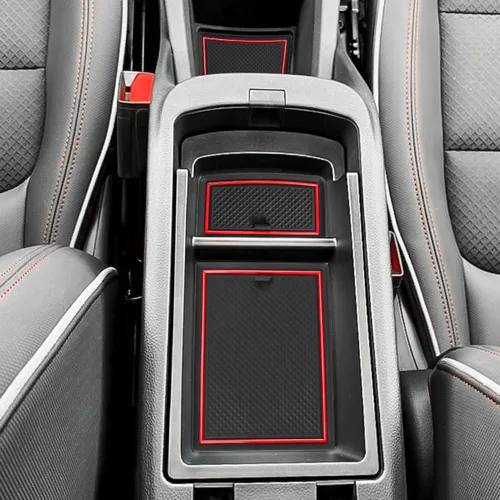 Miniatura 8 de Auovo - Alfombrillas antipolvo compatibles con Chevy Trailblazer 2021, 2022, 2023, 2024, 2025 Trailblazer (LS/LT/Activ/RS) - Forros para portavasos