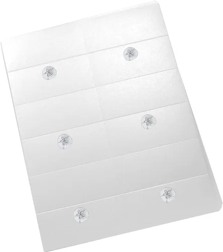 Miniatura 3 de Sand Dollar - Tarjetas de lugar imprimibles, juego de 60 (10 hojas), impresoras láser y de inyección de tinta, bodas, fiestas, cenas y eventos