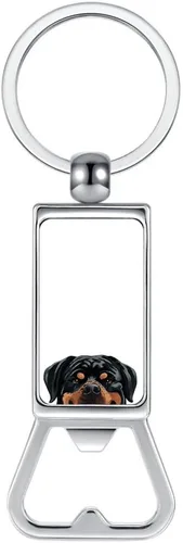 Miniatura 11 de WIRESTER Llavero de metal para abrebotellas, abrebotellas de cerveza, llavero para cocina, bar, restaurante, fácil de llevar, gato negro Bombay