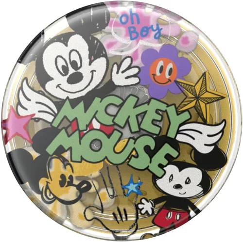 Miniatura 5 de PopSockets - Agarre para teléfono con soporte expandible, agarre adhesivo, Disney - Mickey Mouse Doodle Mickey Doodle