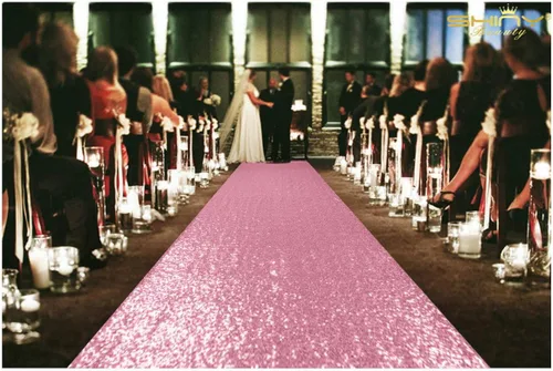 Miniatura 33 de ShinyBeauty Pasillo de Lentejuelas Negras Brillantes de 2 pies x 15 pies Alfombra Brillante para Bodas, Graduaciones, Fiestas, Alfombra Negra