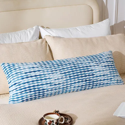Miniatura 25 de AmHoo Juego de 2 fundas de almohada decorativas de chenilla estilo bohemio, funda de almohada con borlas para sofá, cama, dormitorio, sala de estar