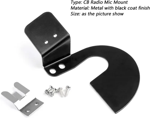 Miniatura 5 de 75WXST CB Soporte de micrófono de radio Pasajero Barra de agarre para Jeep Wrangler JL 2018+