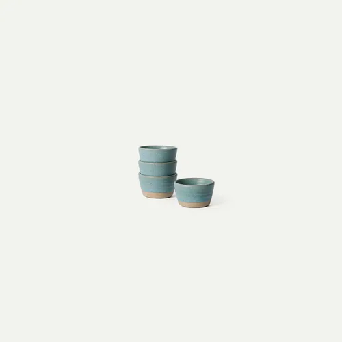 Miniatura 34 de Mora Juego de 4 Mini Ramekins, Platos de Cerámica para Hornear de 8 onzas - Aptos para Microondas, Horno y Lavavajillas - Pimienta Negra peppercorn