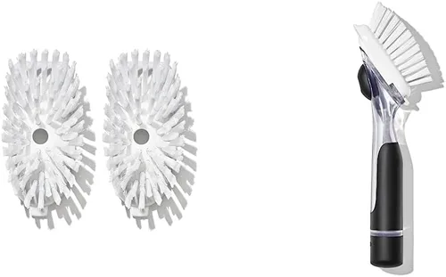 Miniatura 3 de OXO Good Grips - Cepillo de limpieza para platos dispensadores de jabón, cepillo de limpieza para cocina