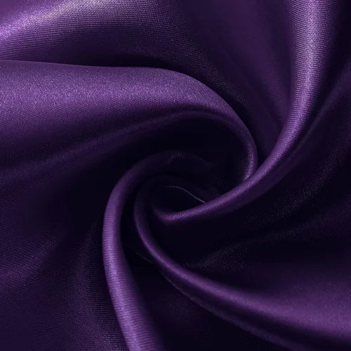 Miniatura 6 de Horbaunal Paquete de 12 caminos de mesa de satén morado de 12 x 108 pulgadas, caminos de mesa suaves para banquetes de boda, fiesta de cumpleaños