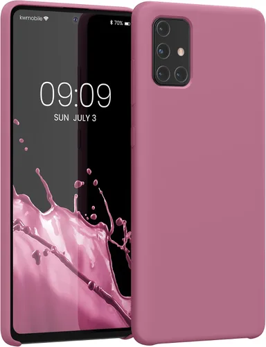 Miniatura 153 de kwmobile Funda Compatible con Samsung Galaxy A14 5G - Funda de teléfono de TPU y silicona con acabado suave - Verde Lima