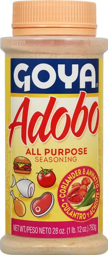 Miniatura 2 de Goya Foods Adobo - Condimento multiusos con cilantro y anatto, 28 onzas (paquete de 12)