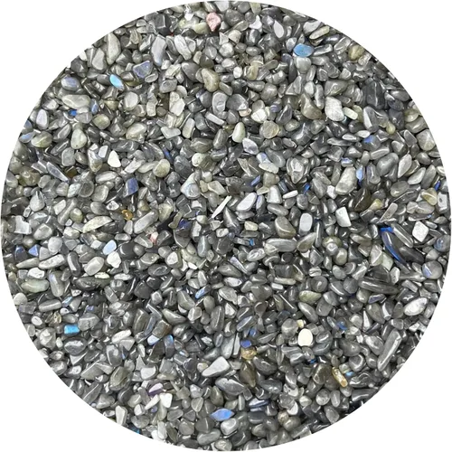 Miniatura 59 de GAF TREASURES Chips de piedras preciosas de jade semi nefrita natural, de 0.5 libras, mini cristales triturados, chips de cristal sin perforar