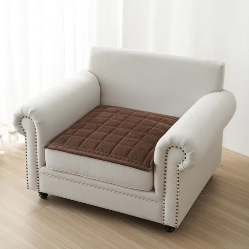 Miniatura 25 de Fundas para brazos de sofá, funda suave para respaldo reclinable, lavable, fundas gruesas y mullidas para reposabrazos de sofá, fundas protectoras